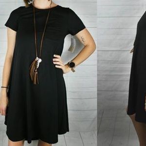 Solid Black LuLaRoe Carly 3X